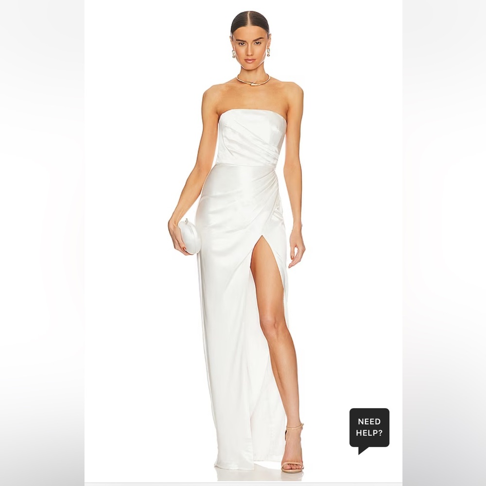 Sau Lee Priyanka Dress in Ivory